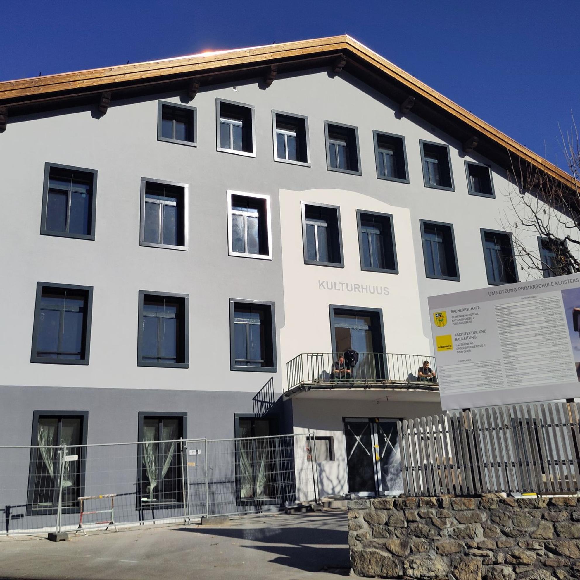 Bild von Eröffnungsfest Kulturhuus Klosters