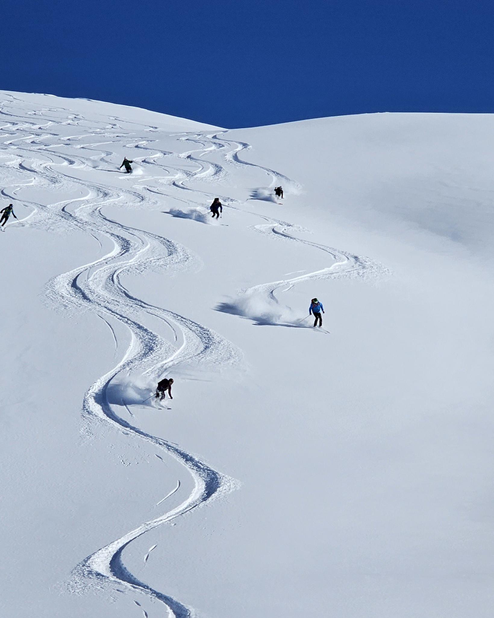Image of Freeriding in Davos Klosters