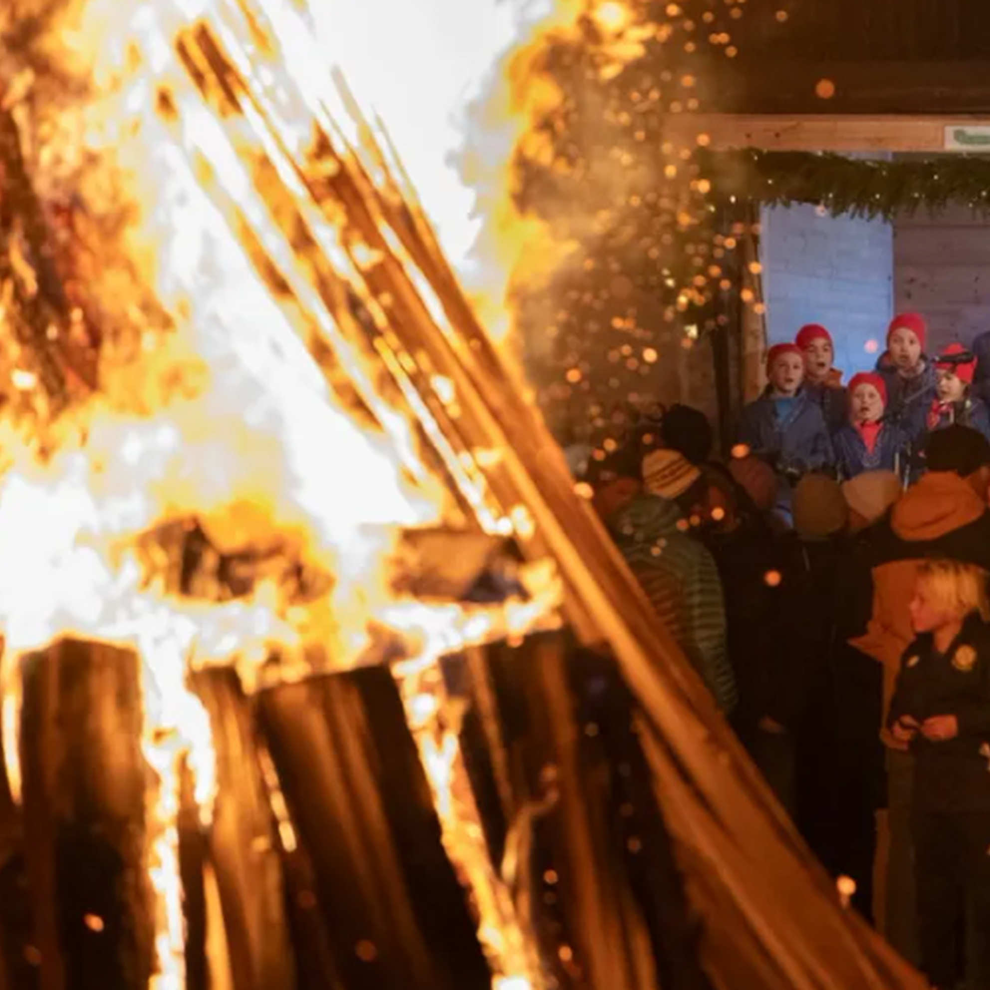 Bild von Sächsi Schällätä in Klosters läutet traditionell den Winter ein.